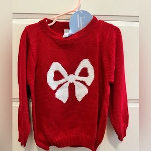 {Little English} bow sweater